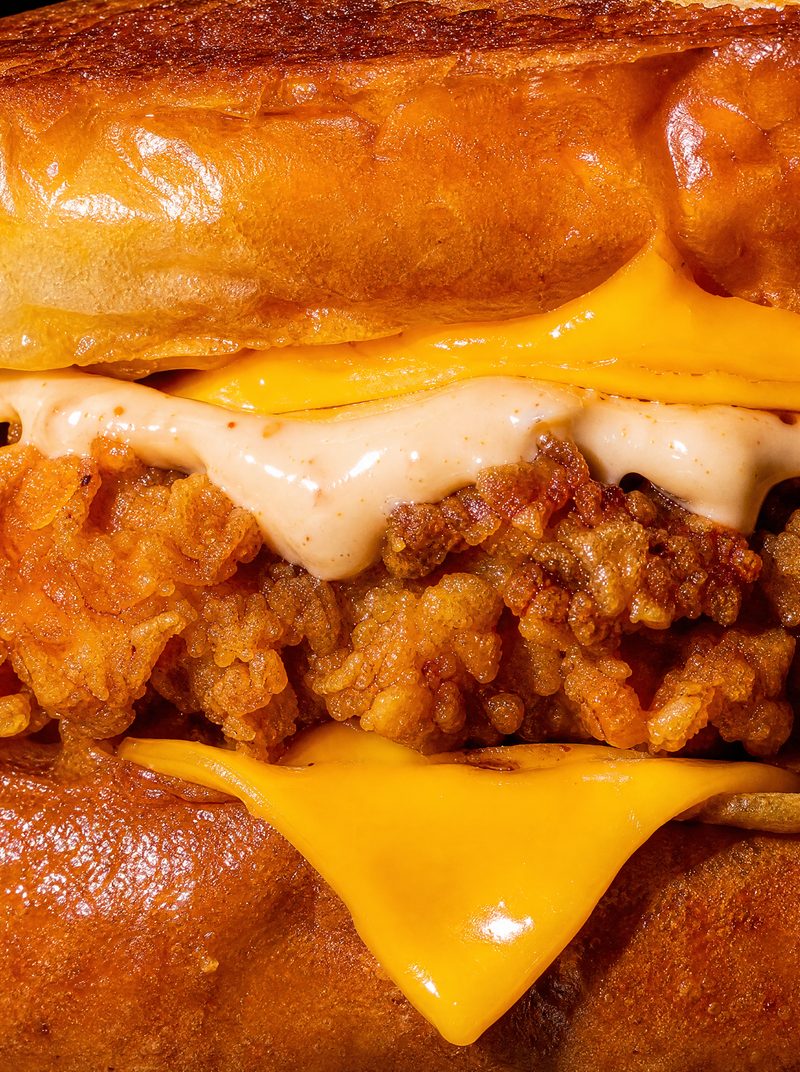 Smack Burger AI campaign still
