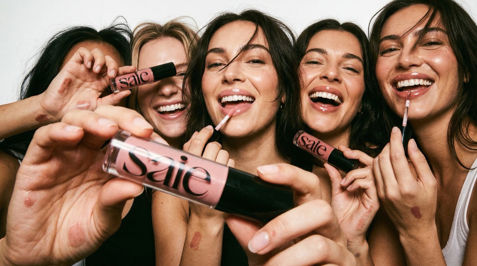 AI beauty campaign for Saie