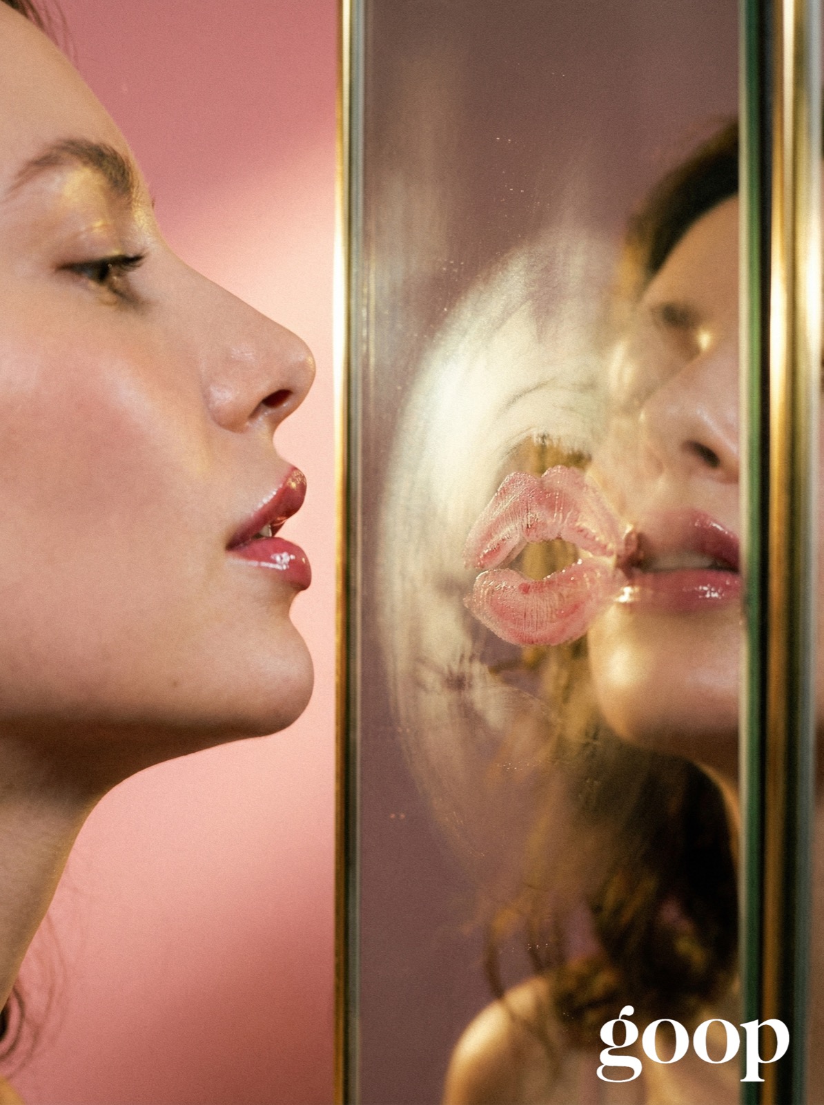 AI beauty campaign for goop beauty