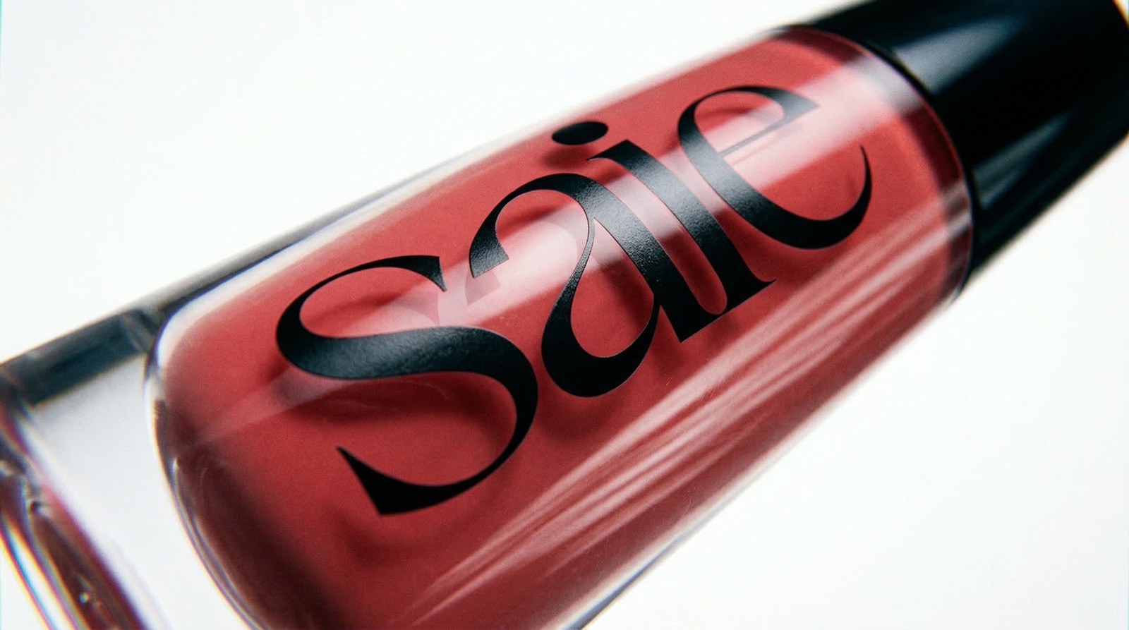 AI beauty product macro photography for Saie