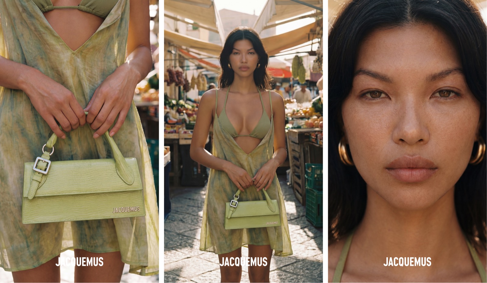 AI fashion campaign for Jacquemus