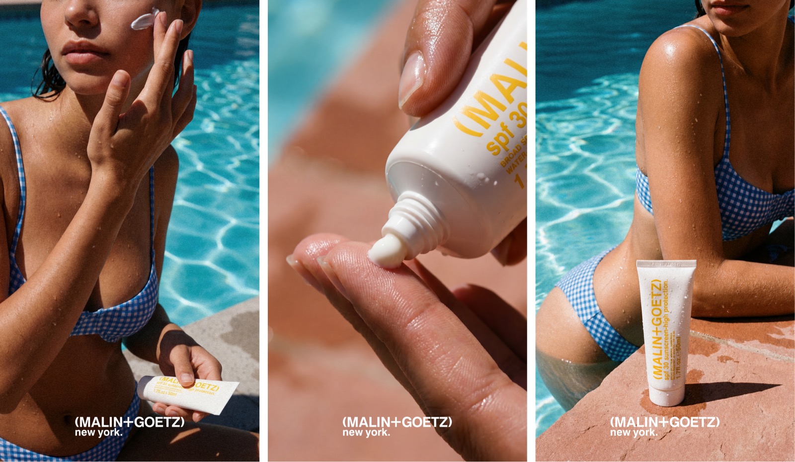 AI skincare campaign for Malin+Goetz