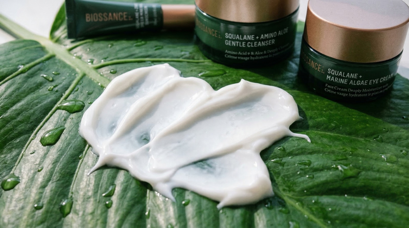 AI skincare campaign for Biossance