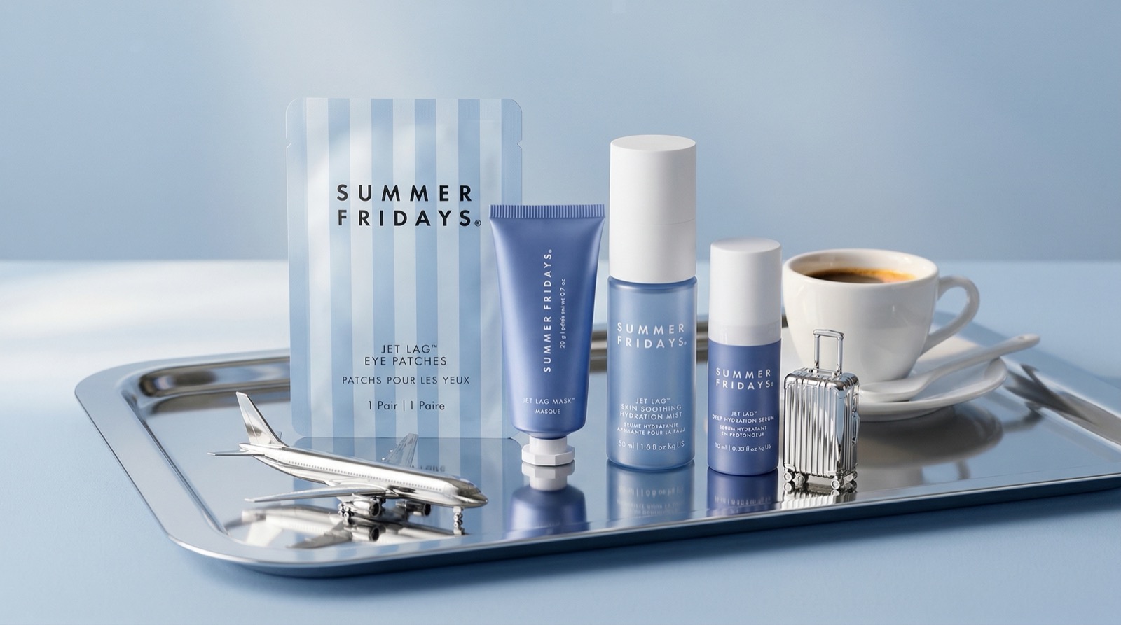 AI skincare product photography for Summer Fridays