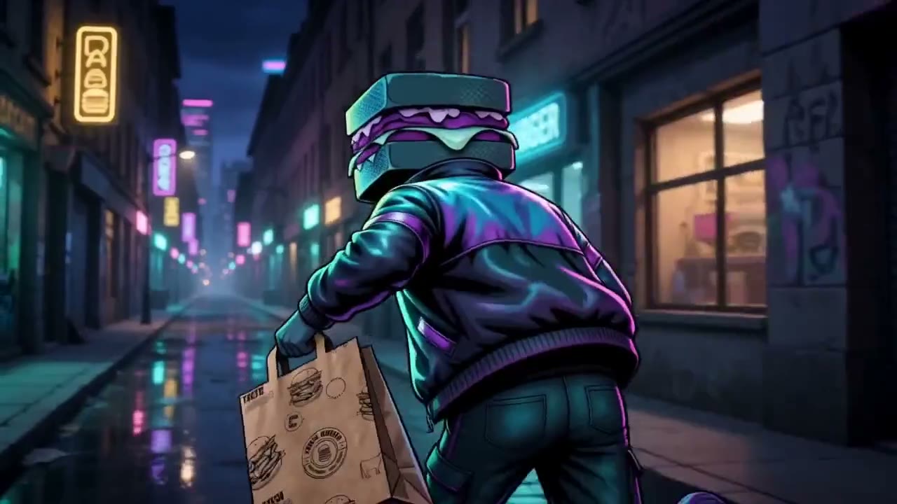 Smack Burger AI animation video